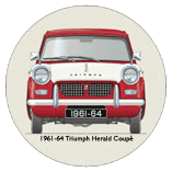 Triumph Herald Coupe 1961-64 Coaster 4